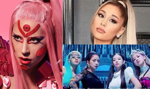レディー・ガガ、アリアナ・グランデ、「BLACKPINK」