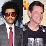ザ・ウィークエンド（左）、ジム・キャリー