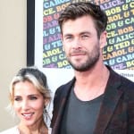 クリス・ヘムズワースと、エルサ・パタキー