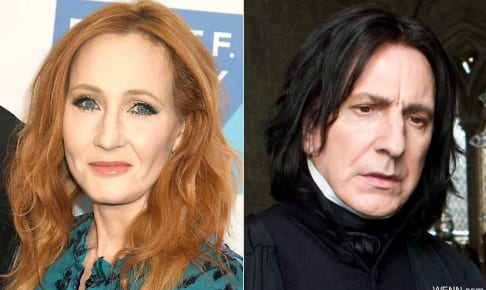 J.K.ローリングと、アラン・リックマン