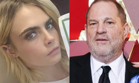 カーラ・デルヴィーニュとハーヴェイ・ワインスタイン