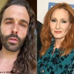 ジョナサン・ヴァン・ネス（左）、J.K.ローリング