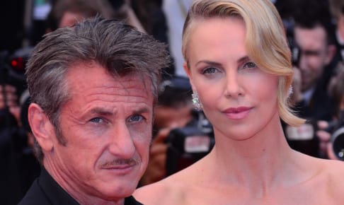 シャーリーズ・セロンとショーン・ペン（2015年）