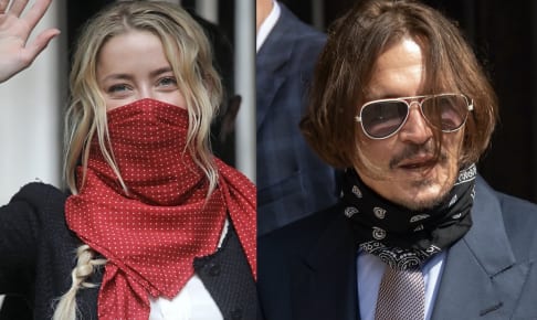 アンバー・ハードとジョニー・デップ