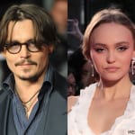ジョニー・デップと娘のリリー＝ローズ・デップ