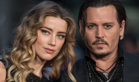 アンバー・ハードと、ジョニー・デップ