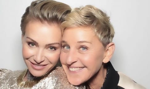 ポーシャ・デ・ロッシとエレン・デジェネレス