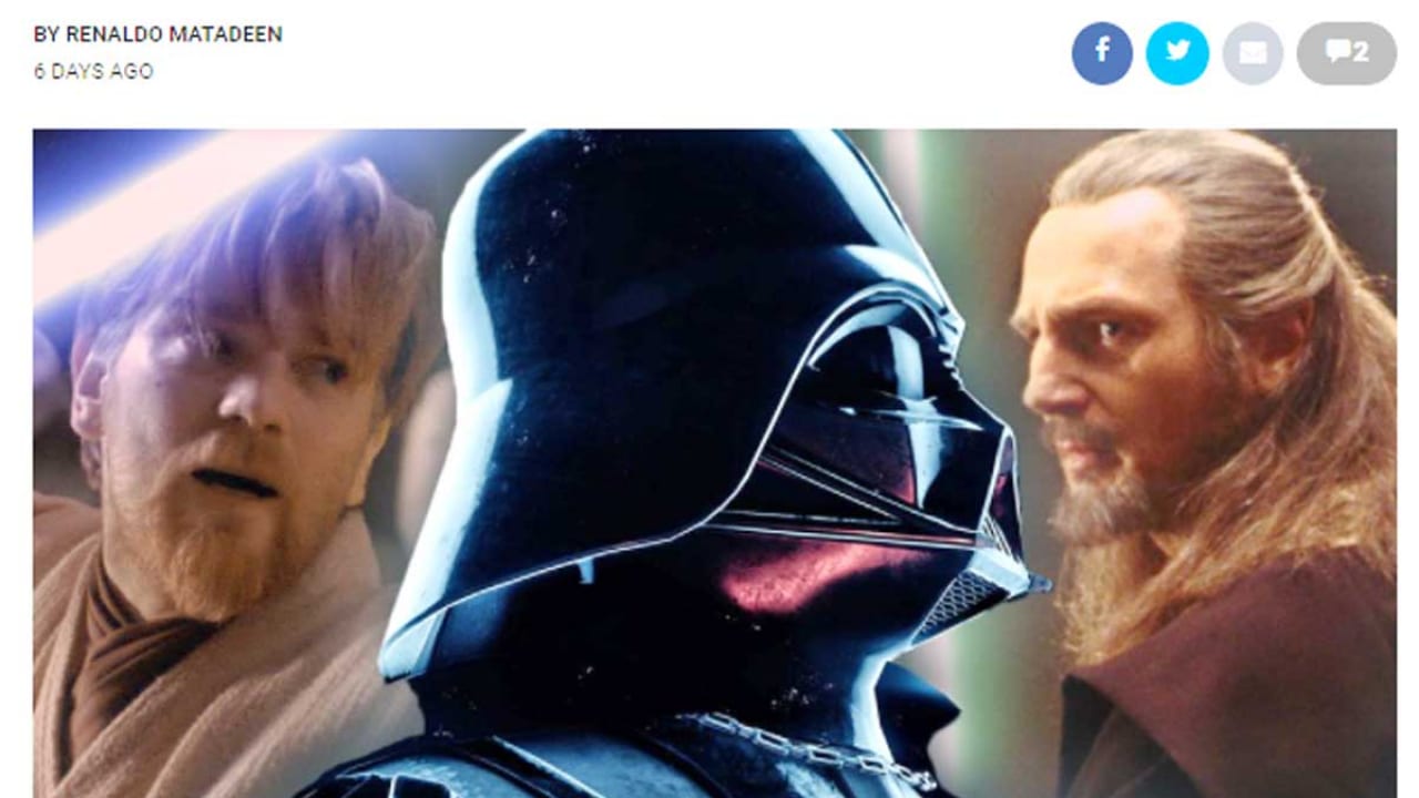 スター ウォーズ でなぜダース ベイダーは オビ ワンやクワイ ガン ジンより優れているのか コミック最新号の中でその内容が明らかに Tvgroove