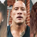左からアリアナ・グランデ、ドウェイン・ジョンソン、カイリー・ジェンナー