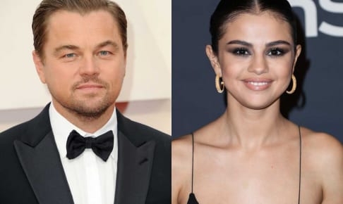レオナルド・ディカプリオ（左）、セレーナ・ゴメス