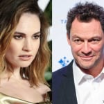 リリー・ジェームズとドミニク・ウェスト