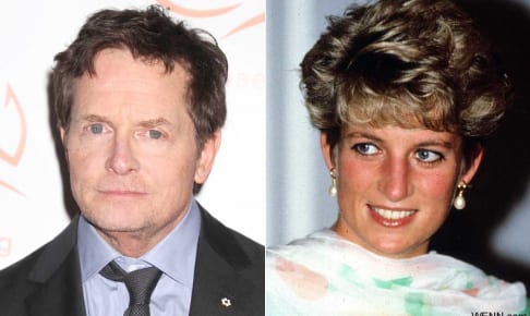 マイケル・J・フォックスと、故ダイアナ妃
