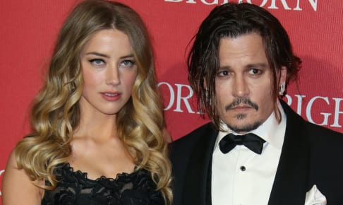 アンバー・ハードとジョニー・デップ