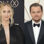 ジェニファー・ローレンスとレオナルド・ディカプリオ