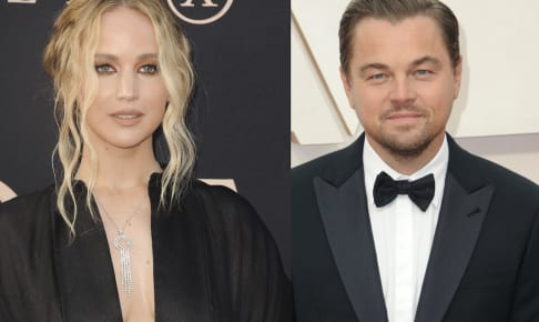 ジェニファー・ローレンスとレオナルド・ディカプリオ