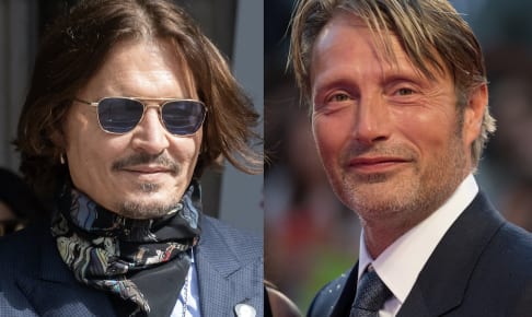 ジョニー・デップとマッツ・ミケルセン