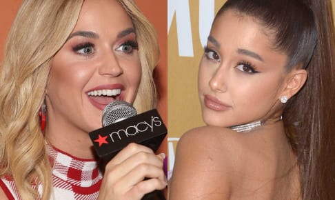ケイティ・ペリーと、アリアナ・グランデ