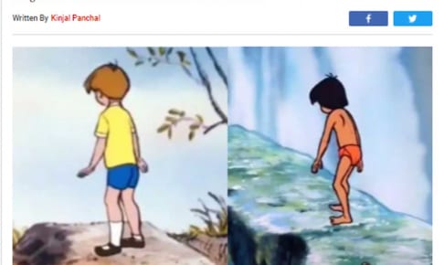 「くまのプーさん」と、「ジャングル・ブック」の比較