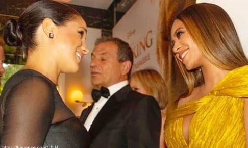 メーガン妃と、ビヨンセ