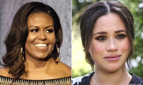 ミシェル・オバマ夫人と、メーガン妃