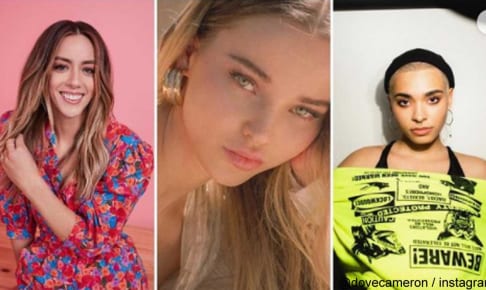 左からクロエ・ベネット、ダヴ・キャメロン、ヤナ・ペロー