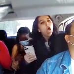 逮捕されたマレーシア・キング容疑者と、被害に遭ったUberドライバー