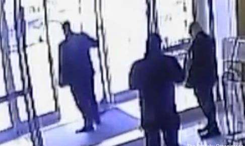 事件当時の映像