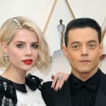 ルーシー・ボイントンとラミ・マレック