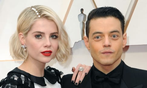 ルーシー・ボイントンとラミ・マレック