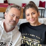マシュー・ペリーと、アシスタントのブリアナ・ブランカート