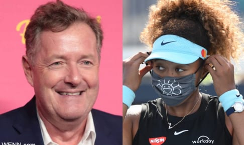 ピアーズ・モーガンと、大坂なおみ