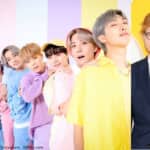 BTS（左）、エド・シーラン