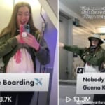 妊婦のフリをして機内に乗り込んだ旅行TikToker