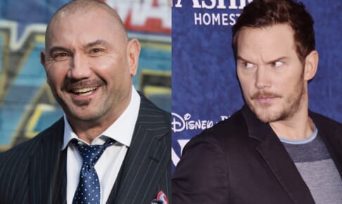 デイヴ・バウティスタとクリス・プラット