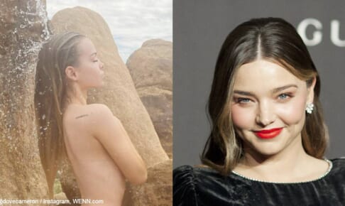 ダヴ・キャメロン（左）、ミランダ・カー