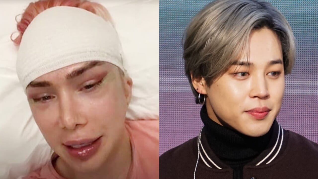 イギリスのインフルエンサー オリ ロンドン ｂｔｓのジミンの顔にあこがれ なんと１８回の顔面整形 その仕上がりとは 比較画像あり Tvgroove