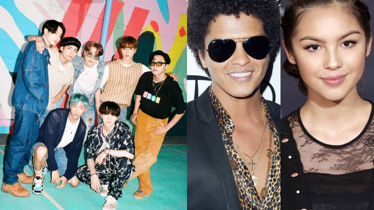 Bts、米「2021 Mtvビデオ・ミュージック・アワード（Vma）」で５部門にノミネート！ ブルーノ・マーズやオリヴィア・ロドリゴら人気歌手と賞争い  - Tvgroove