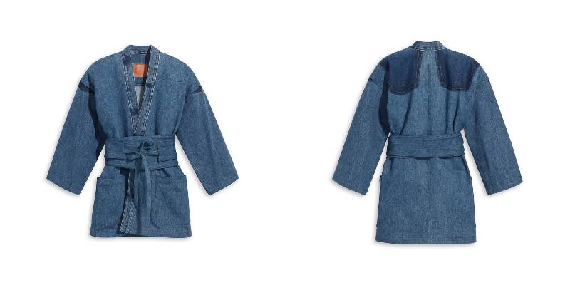 Denim Kimono ￥49,500（税抜）
