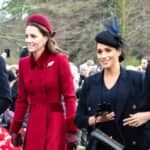 左からウィリアム王子、キャサリン妃、メーガン妃、ヘンリー王子