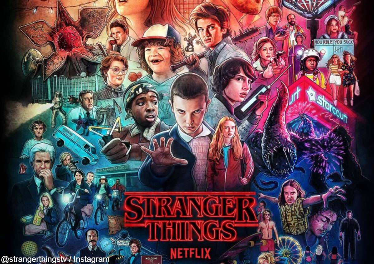 stranger things ストレンジャーシングス Netflix 公式 L