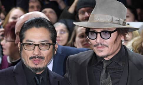 真田広之（左）、ジョニー・デップ
