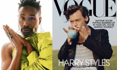 ビリー・ポーター、ハリー・スタイルズが表紙を飾った「Vogue」