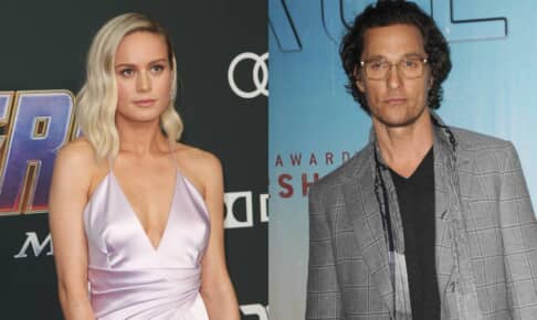 ブリー・ラーソン（左）、マシュー・マコノヒー
