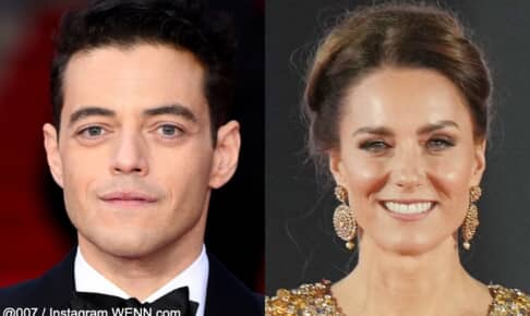 ラミ・マレックと、キャサリン妃