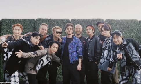コールドプレイとBTS