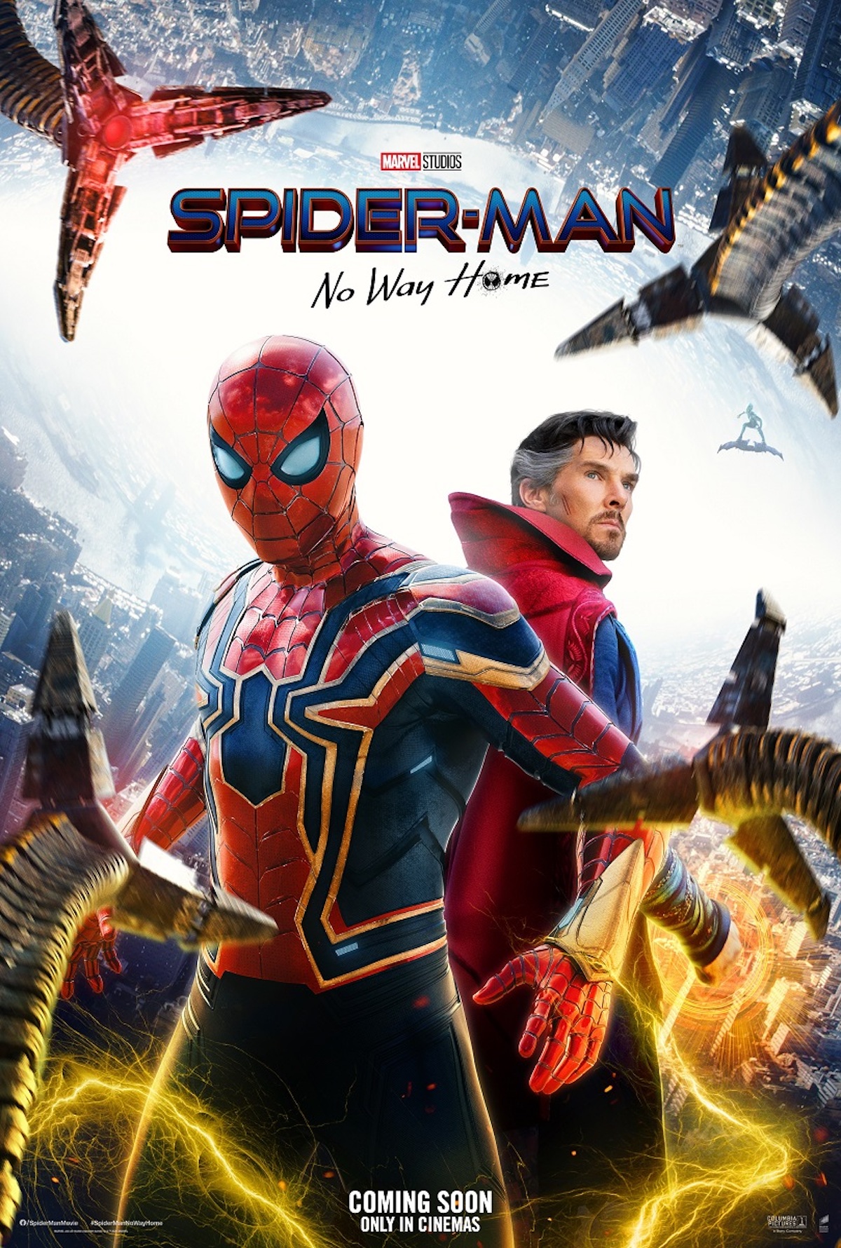 『スパイダーマン：ノー・ウェイ・ホーム』新・海外版ポスター