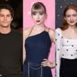 （左から）ディラン・オブライエン、テイラー・スウィフト、セイディー・シンク