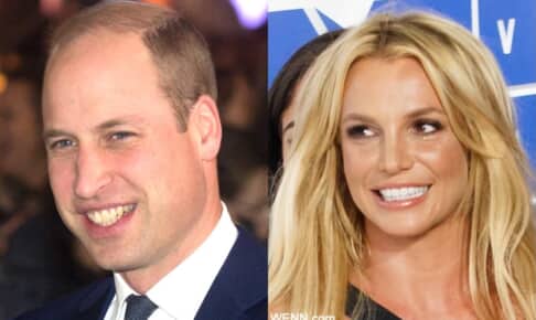 ウィリアム王子と、ブリトニー・スピアーズ