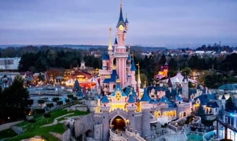 仏ディズニーランド オーロラ城でのプロポーズ中になんと従業員が乱入 一世一代のプロポーズを台無しにしたキャストに客からは大ブーイング 動画あり Tvgroove