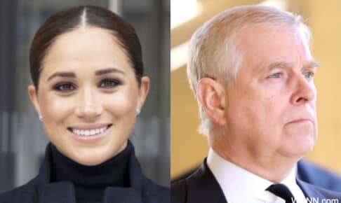 メーガン妃と、アンドルー王子